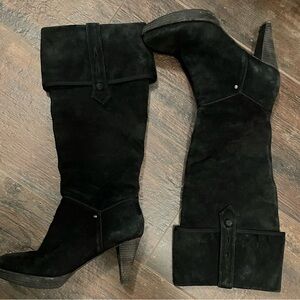 Rockport Black Knee High Boots